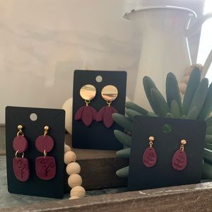 PolyClay- Fall Berry Plum Collection